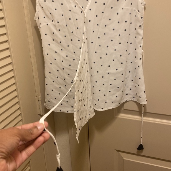 Collective Concepts black and white beautiful star blouse - Picture 6 of 7